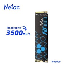 Netac 노트북 데스크탑용 SSD 1TB NVME M2 2TB 4TB PCIe 2280 하드 디스크 내장 솔리드 스테이트 드라이브 DRAM 캐시, 없음, 1.NV3000 1TB
