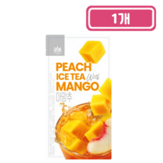 바이오포트 아망추 망고 파우치음료 320mL, 1개