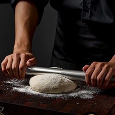 바겐슈타이거 스텐304 밀대 베이킹 눈금자 반죽밀대