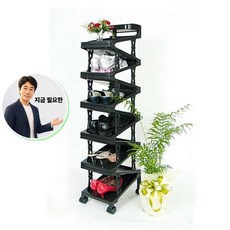쌍문상회 지금 필요한 신발장 지그재그 정리대 신발정리대 11단A 바퀴형 다정 K31872EA, 본상품