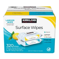 KIRKLAND Signature 家用清潔擦拭濕巾, 4個