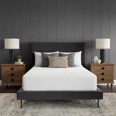 씰리 럭셔리 100% 면 매트리스 패드 트윈 흰색