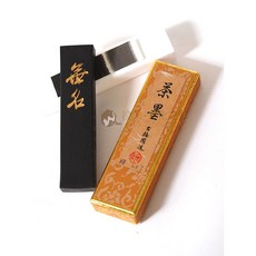 古梅園 茶墨-無名 (1.5丁) 墨條 日本原裝進口, 詳見包裝