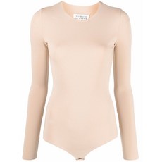 메종 마르지엘라 긴소매 슬림 핏 보디스