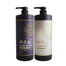 과일나라 하수오 오리엔탈 헤어 샴푸 1.5L+린스 1.5L, 1세트