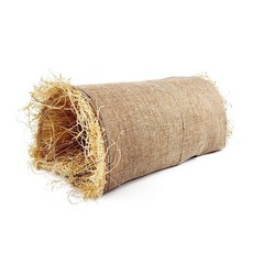 天竺鼠 兔子 倉鼠 保暖編織草窩 小寵屋 睡窩, 1個, 淺棕色