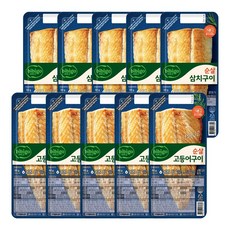 CJ 비비고 순살 생선구이 60g 혼합 2종 (고등어5+삼치5), 600g, 1세트