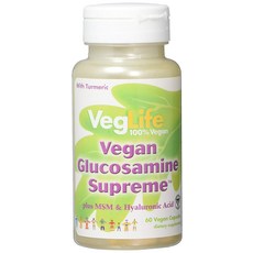 Veglife 氨基葡萄糖至尊素食膠囊, 60 件