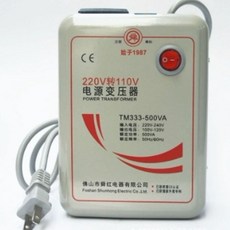 신코 STD-180E 습식 전동 칼갈이 가정용 업소용 기계 숫돌, G. 변압기 220V  110V 전송 어댑터