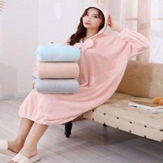 화장실 비치 목욕 수건 부드러운 후드형 샤워 흡수잘되는 물놀이 치마 HWFHT04F, 핑크