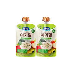 [달콤진] 아이얌 아기밀 한우브로콜리진밥 100g 2개입, 2개
