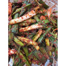 100%국내산재료로 만든 목포소문난 전라도 풋마늘김치 1kg, 1개