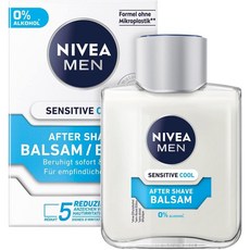 독일 니베아 NIVEA Sensitive Cool After Shave Balm 남성 센서티브 쿨 애프터 쉐이브 밤, 4개, 100ml