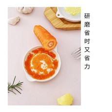 陶瓷磨姜器 寶寶輔食胡蘿蔔磨泥器 磨蒜器, 1個裝, 1個裝白色,陶瓷研磨盤研磨細膩
