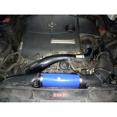 EVE Professional 矽膠進氣導風管, BENZ W204 C200K藍色管, BENZ W204 C200K藍色管