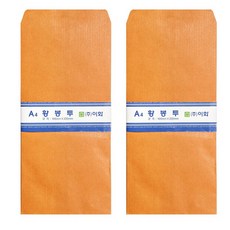 무지 황봉투 A4, 100개