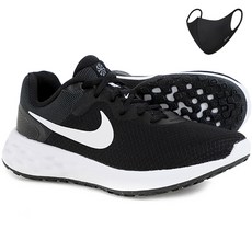 NIKE 綁帶休閒運動鞋+口罩