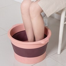 홈스파 간편 접이식 핑크 쿨샵 폴딩 족욕기 54820PC 1(ea), 모델명