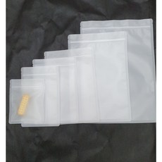 반투명지퍼백 무광지퍼백 봉투 10종, 1개, 100매