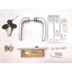 CASA 931 (有鎖) 小700型 通風門水平鎖 不分左右 鎖匣, 1個