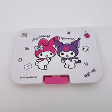 일본 산리오 캐릭터 물티슈캡 물티슈 커버 뚜껑 원터치 케이스 -쿠로미 마이멜로디, 1개