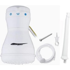 호스 전기 샤워 헤드 수도꼭지가 있는 즉석 온수기 5400W 노즐 욕실용 고속 난방 목욕 히터 3 기어 조절 가능