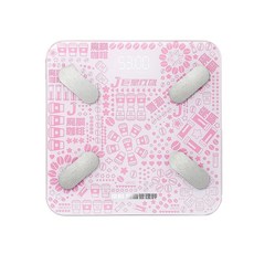 LAVIDA 魔胴健康智能體脂計 BMI體重機, 粉, 1個, JX-CS20Q