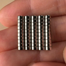 D4*2T 네오디움 원형자석 ND 지름4mm x 두께2mm [니즈], 50개