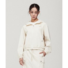 브랜드정품 와키윌리 WACKY WILLY 우먼스 나일론 후드 윈드브레이커 크림 343642