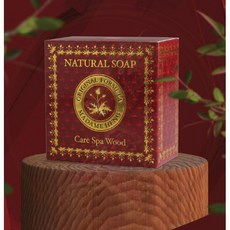 태국 마담행 케어스파 우드 비누, 150g, 5개입