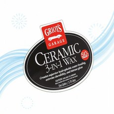 Griots Garage 자동차 물왁스 세라믹 3in1 왁스 차량 트럭 RV 코팅 보호 10983 3785ml M3, 1개
