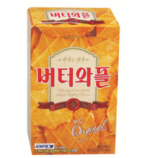 크라운제과 버터와플, 52g, 1개