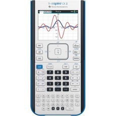 Texas Instruments TINspire CX II Color Graphing Calculator with Student SoftwarePC/Mac White 3.54, White_Single Pack | Calculator