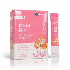 헤모케어 철분 영양제 여성 아이가 함께 먹는 흡수율 좋은 리포퍼 철분제, 2개, 30정