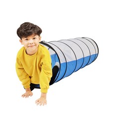 키더스 투명터널놀이 180 x 47cm 180 x 60cm, 핑크, M, 1개