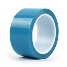 냉장고 고정 냉장고용 운송 접착 PET 설치 에어컨 테이프 파란색 50M, 10mm