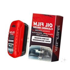 차량용 앞유리 발수코팅 기름막 제거 세척 도구 손잡이 일체형 스펀지 헤드 자동차, 1개, 1ml