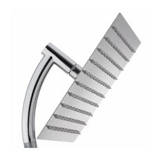 德利生活 頂噴花灑 蓮蓬頭 淋浴 花灑噴頭 省水 增壓 大花灑, 不鏽鋼, 1個