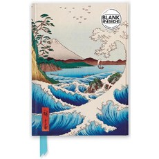 Utagawa Hiroshige:Sea at Satta (Foiled Blank Journal), Utagawa Hiroshige, Flame Tree Studio(저), Flame Tree