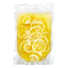 홈카페 다이쑝 레몬청 수제 과일청 홈카페 카페용 대용량, 1kg, 1개, 1개입