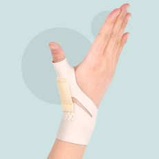 코지썬 엄지손가락 보호대 아대 스트랩, 블랙