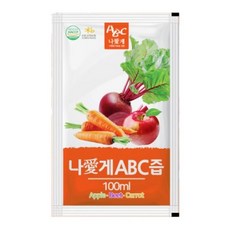나애게 ABC즙 실속형 100ml 60개, 나애게 ABC즙 실속형 100ml, 60개