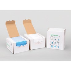 아원 일회용 비닐가운 (AP101 AP102 원스텝 30매) AP가운, [AP101] Medium(청색) 30EA, 1개