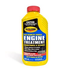 油工廠 RISLONE #44102 ENGINE TREATMENT 機油效能提升劑 500ml 高里程引擎治療劑, 1個, 不限燃料類型