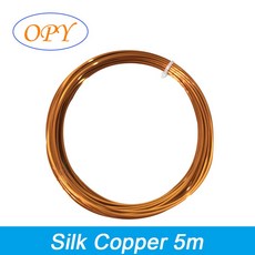 3D 펜 필라멘트 5M Pla 플라스틱 1 75mm 실크 듀얼 매트 탄소 섬유 대리석 목재 글리터 화이트 블랙 레드 그린 블루 퍼플 리필, Silk Copper 5m