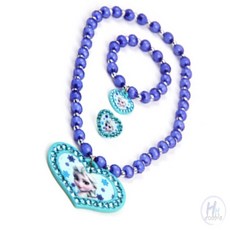 더블H샵 겨울왕국 어린이 목걸이 세트