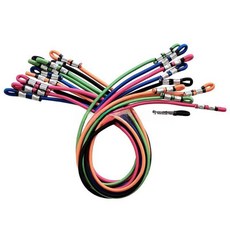 원형 탄성 고무 밴드 줄 점핑 부품 호환 트램펄린 육각 로프, 폴리에스터 면10mm1.2베이지블루 부착고무