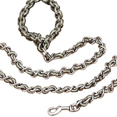 브라더펫 체인로프 리드줄, 카키, 1개