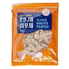 순살구이 쥐포채 300g, 종이박스포장, 1개