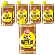 오뚜기 옛날 참기름, 6개, 450ml